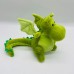 Мягкая игрушка Дракончик зеленый 19 см оптом