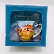 Подарочный набор - посуда «Тигрята с горами» (арт. AT-1636) оптом