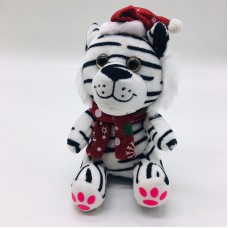 Мягкая игрушка «Тигр - новогодний эльф» 16 см оптом