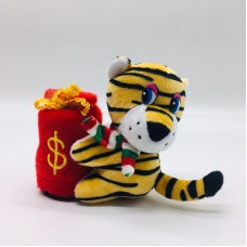 Мягкая игрушка копилка «Тигр с копилкой» 12 см оптом