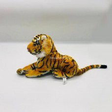  Мягкая игрушка "Тигр" лежачий 28 см оптом