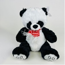 Мягкая игрушка "Панда" с шарфом 40 см (арт. 20485-40) оптом