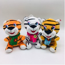Мягкая игрушка «Тигр в шарфе» 19 см оптом