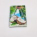 Блокнот с деревянной обложкой размер 20*15 см Кокосовый рай в ассортименте оптом