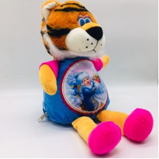  Мягкая игрушка упаковка для конфет "Тигр" снеговик 36 см (арт. 12007) оптом